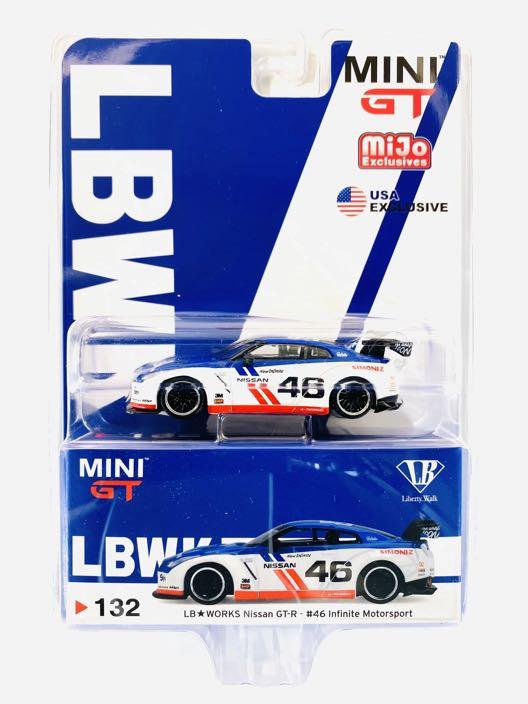 MINI GT x MiJo #132 USA Exclusive #132 Nissan LB GT-R R35 Type 1 Infin