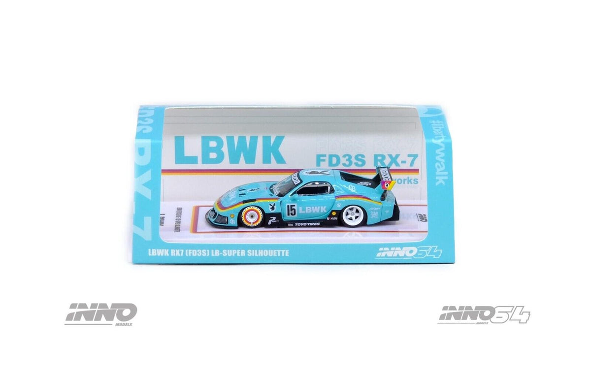 INNO64 1:64 LBWK RX7 FD3S LB-SUPER SILHUOE Hobby Expo China 2024 