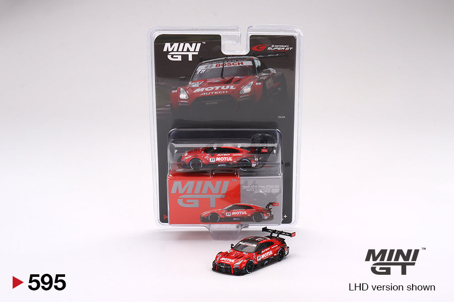 MINI GT #595 Nissan GT-R Nismo GT500 #23 MOTUL AUTECH GT-R NISMO 2021