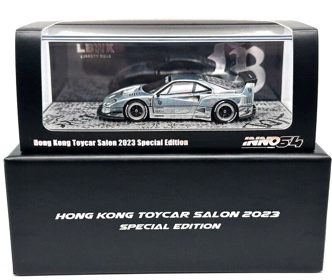 INNO64 LBWK Ferrari F40 HONG KONG TOYCAR SALON 2023 SPECIAL EDITION CH