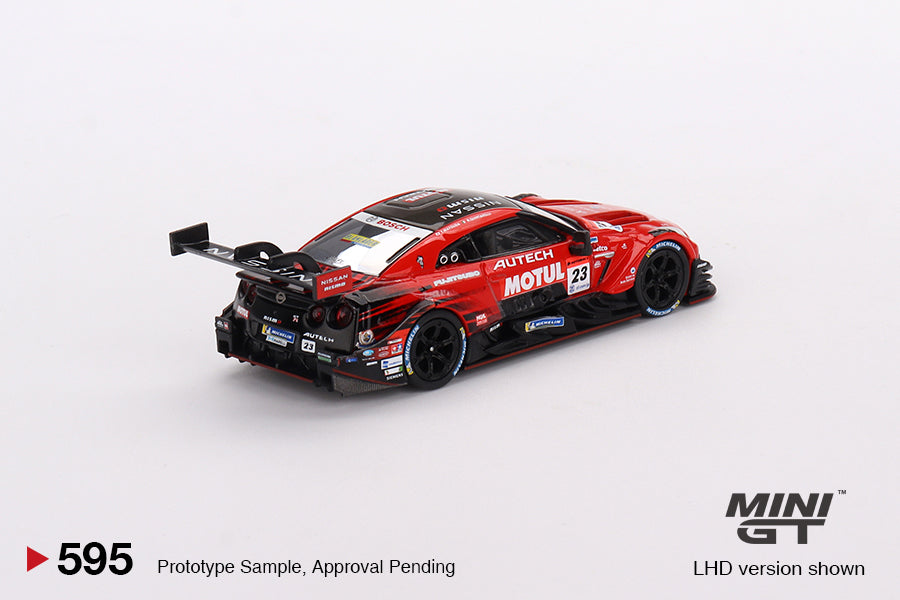 MINI GT #595 Nissan GT-R Nismo GT500 #23 MOTUL AUTECH GT-R NISMO