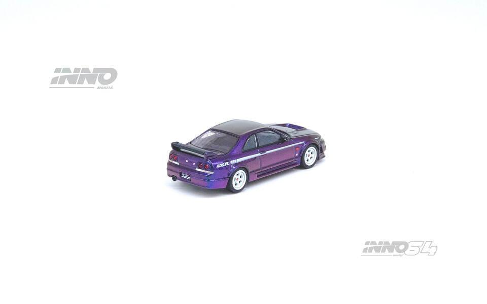 INNO64 1/64 NISSAN SKYLINE GT-R (R33) 400R Midnight Purple II HONG KON