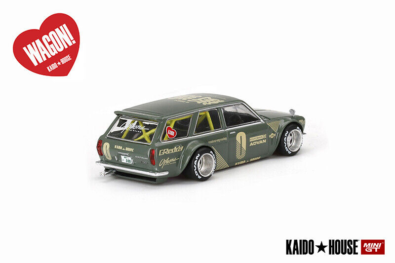 Kaido House x MINI GT Datsun 510 Pro Street ADVAN – J Toys Hobby