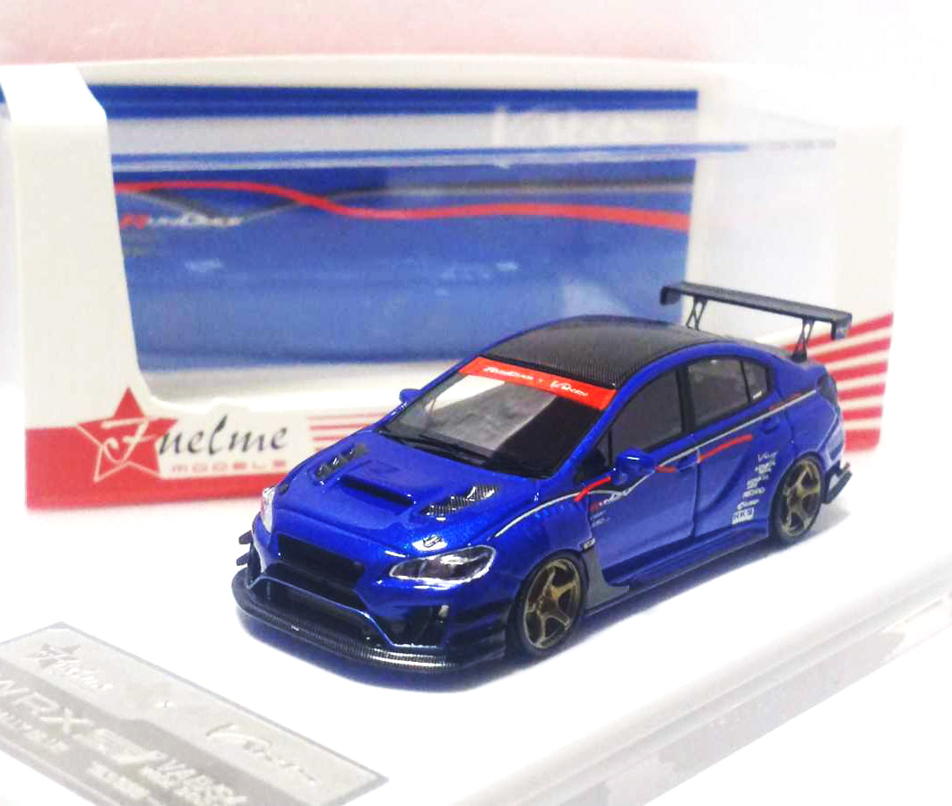 Fuelme 1/64 Subura WRX STI VAB S4 Combat Dress-up Golden Wheels