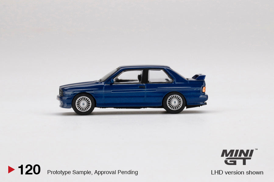 Mini GT #120 BMW M3 E30 ALPINA B6 3.5S Alpina Blue – J Toys Hobby