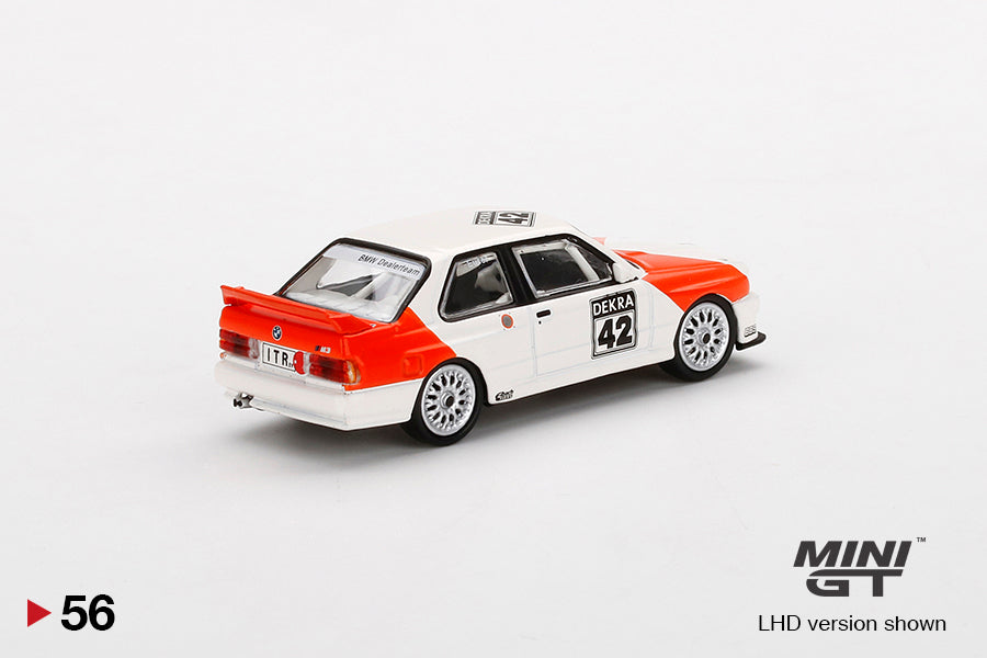 Mini GT #608 BMW M3 #3 JPS team BMW 1987 ATCC Championship Winner