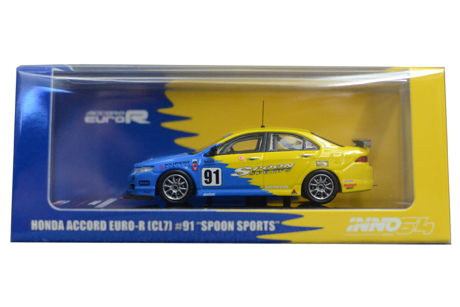 INNO64 HONDA ACCORD EURO R CL7 #91 SPOON SPORTS