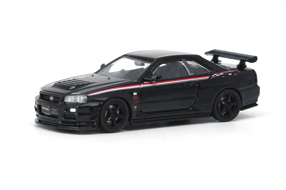 INNO64 NISSAN SKYLINE GT-R (R34) NISMO R-TUNE Black Pearl