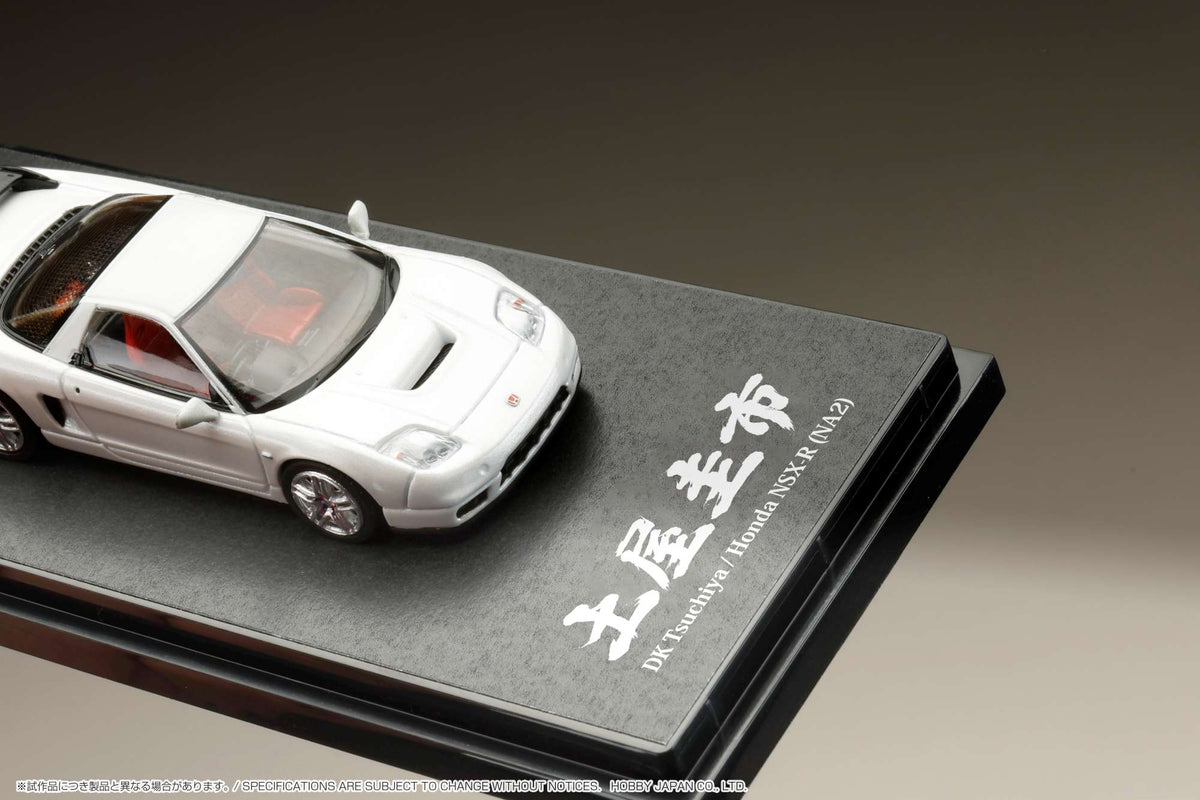 Hobby Japan 1:64 Honda NSX-R (NA2) DK Tsuchiya Pearl White – J Toys Hobby