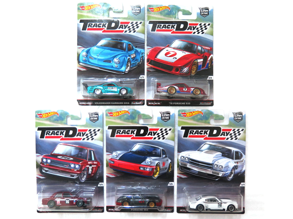 Hot Wheels 2016 Car Culture Track Day 510 Set