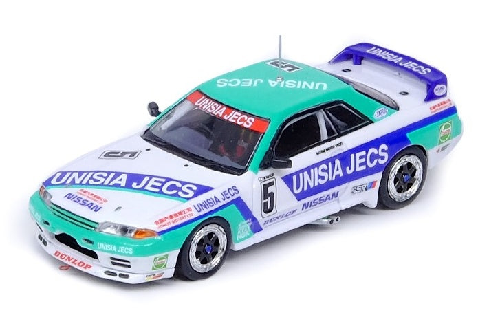 INNO64 NISSAN SKYLINE GTS-R R32 #5 UNISIA JECS MGP 1992 Masahiro Hasem