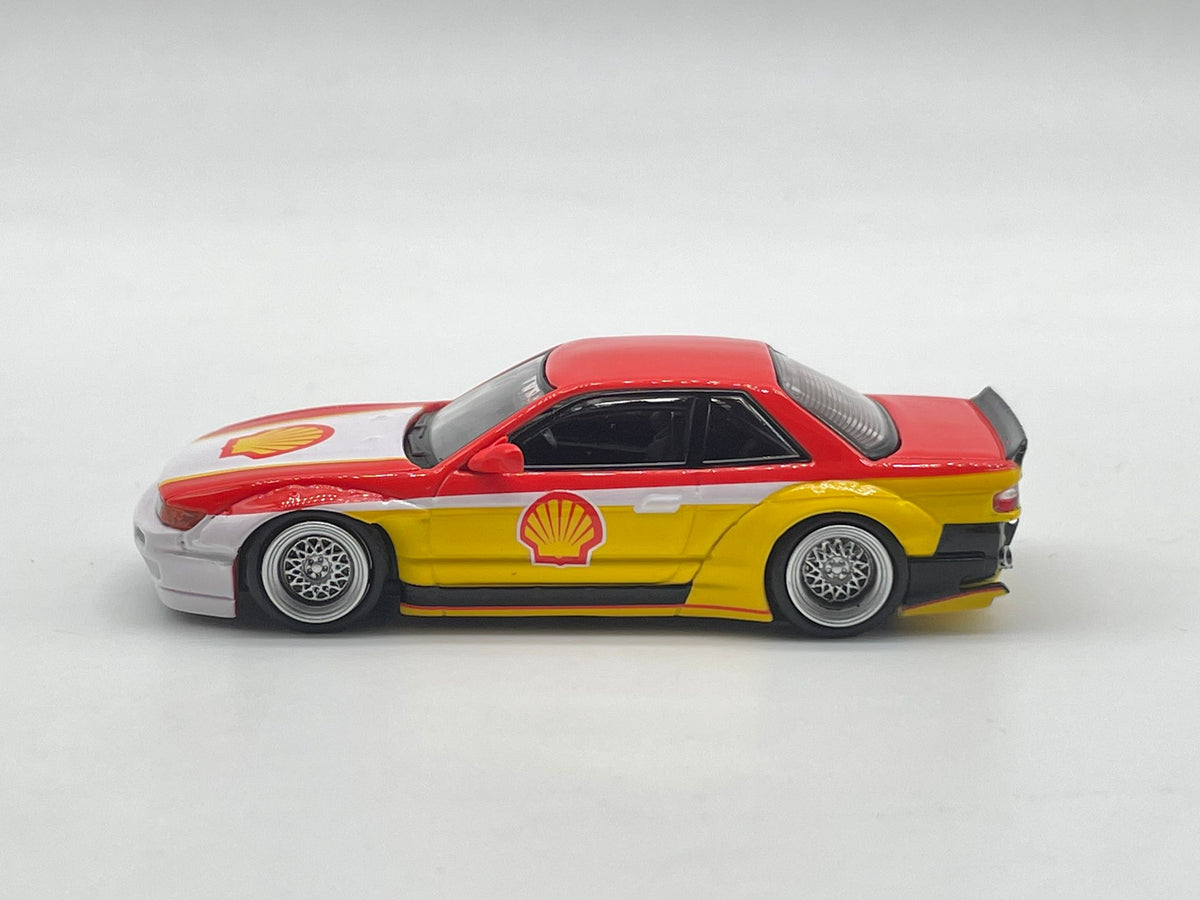 2022 INNO64 SHELL TINY 1/64 NISSAN SILVIA S13 Rocket Bunny V2 HK Exclu