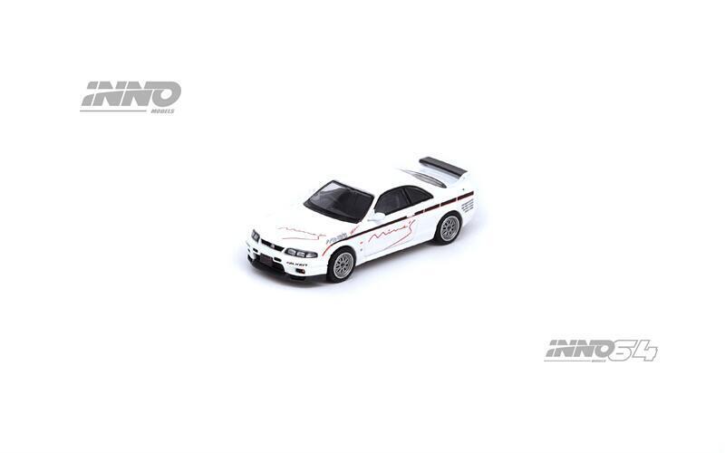 INNO64 1/64 NISSAN SKYLINE GTR N1 R33 Tuned By MINE‘S White