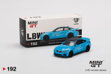 MINI GT #192 LB★WORKS BMW M4 Baby Blue