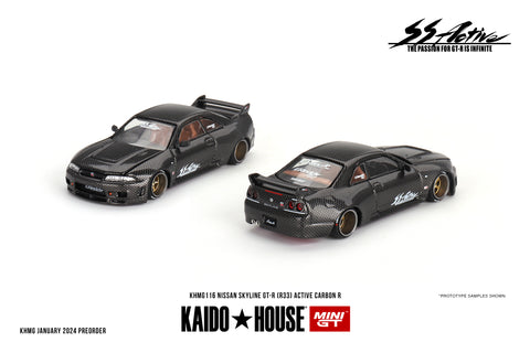 2024 MINI GTx KAIDOHOUSE #116 Nissan Skyline GT-R (R33) Active Carbon R