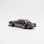 POPRACE 1:64 NISSAN SKYLINE GT-R V8 DRIFT  HAKOSUKA DARK CHROME