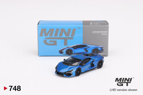 2024 MINI GT #748 Lamborghini Revuelto Blu Eleos