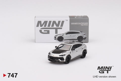 2024 MINI GT #747 Lamborghini Urus Performante Grigio Nimbus