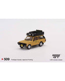 MINI GT  #509 Range Rover 1982 Camel Trophy Papua New Guinea Team USA