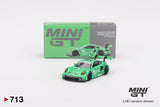 2024 MINI GT #713 Porsche 911 GT3 R #80 GTD AO Racing 2023 IMSA Sebring 12 Hrs