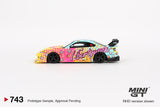 MINI GT #743 Nissan LB-Super Silhouette S15 SILVIA LBWK KUMA