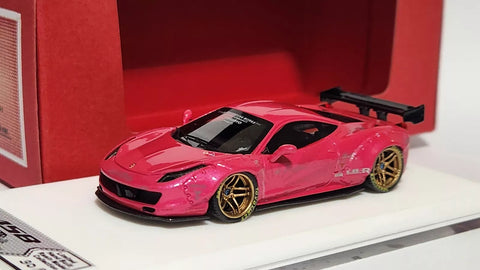 Veloce Ferrari 458 italia LB Performance Pink Resin