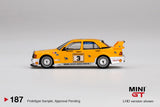 MINI GT #187 Mercedes-Benz 190E 2.5-16 Evolution II #3 CAMEL