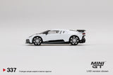 MINI GT #337 Bugatti Centodieci White LHD