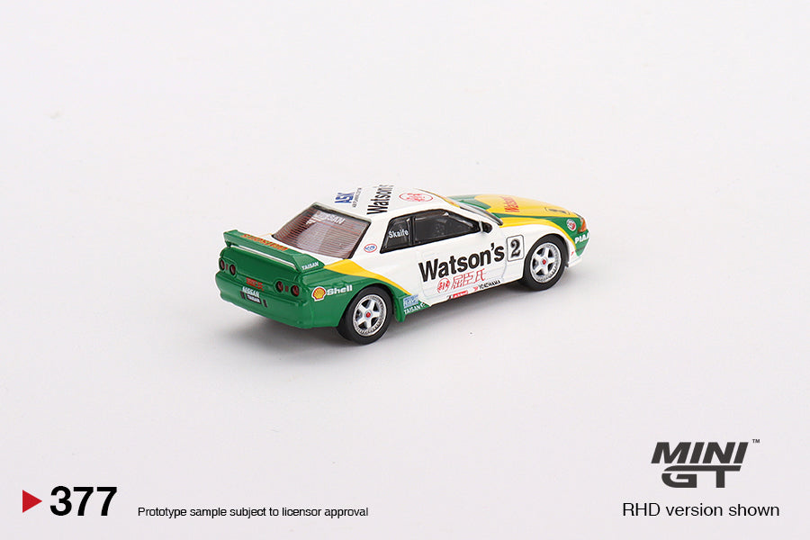 MINI GT #377 Nissan Skyline GT-R (R32) Gr. A #2 1991 Macau GP – J 
