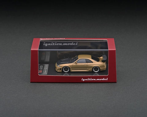 Ignition Model IG 1/64 Nissan Skyline GT-R GTR R33 Matte Gold