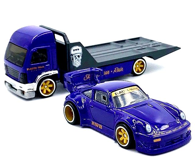 Hot Wheels Team Transport Rwb Porsche 930 Aero Lift Real Riders J Toys Hobby 0313