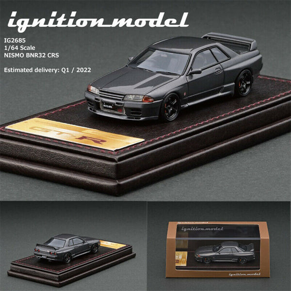 Ignition Model IG 1:64 Nismo BNR32 R32 CRS Gun Metallic Resin