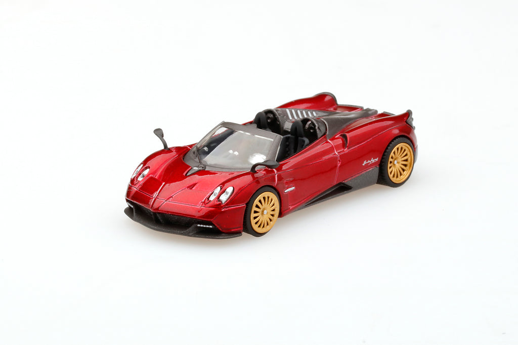 MINI GT #50 Pagani Huayra Roadster Rosso Monza Red LHD – J Toys Hobby