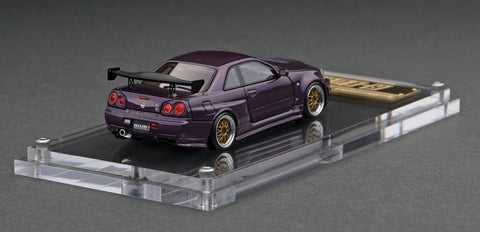 IGNITION MODEL 1G 1:43 Nismo R34 GT-R R-tune Purple IG2720 – J