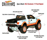 Hot Wheels RLC Exclusive '17 Ford Raptor F-150 GULF Truck