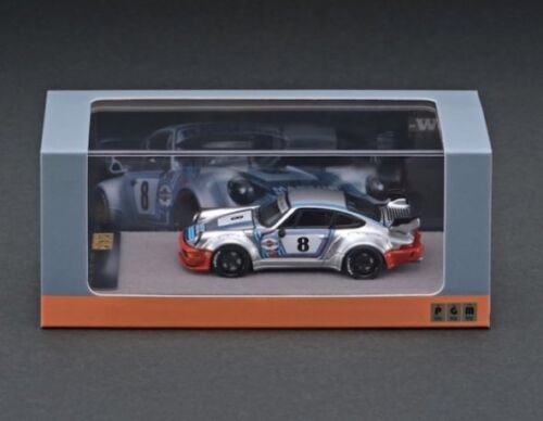 PGM 1/64 RWB Porsche 911 964 Martini Fully Open Rauh-Welt